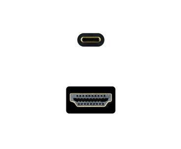 CONVERSOR USB-C A HDMI 1.4 4K 3M NEGRO NANOCABLE